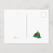 コロンビアカルタヘナデスティネーションウェディングの地図 案内ポストカード (裏面)