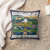 コロンビアゴージカクテルピロー クッション (ブランケット)