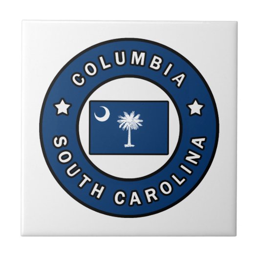 コロンビアサウスカロライナ タイル (正面)