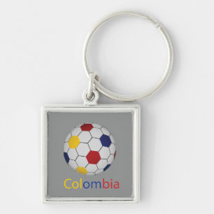 コロンビアサッカーキーチェーン キーホルダー