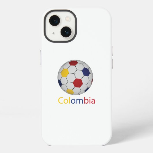 コロンビアサッカー iPhoneケース (裏面)