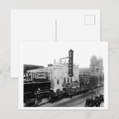 コロンビアシアター、オープニングナイト シーズンポストカード (正面/裏面)