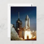 コロンビアシェイプシャトル ポストカード (正面/裏面)