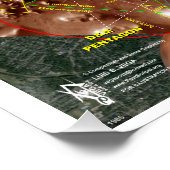 コロンビアスターの地図 ポスター (コーナー)