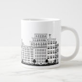 コロンビアハイツノスタルジックコーヒーマグ ジャンボコーヒーマグカップ (右)