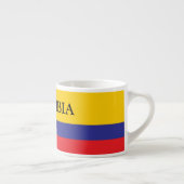 コロンビアパーソナライズされた国旗エスプレッソコーヒーカップ エスプレッソカップ (右)