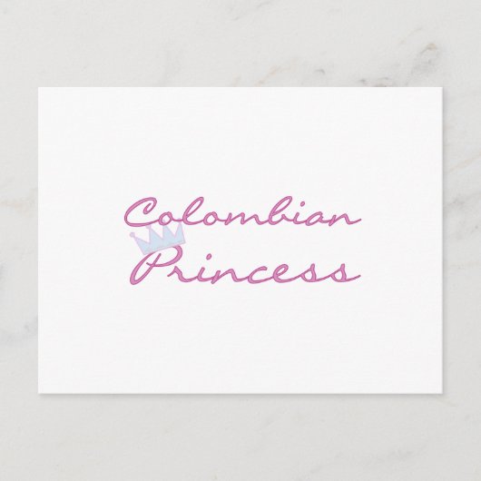 コロンビアプリンセス ポストカード (正面)