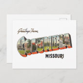 コロンビアミズーリ ポストカード (正面/裏面)