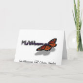 コロンビアメリーランドのキタマカンディ湖トレイル カード (裏面)