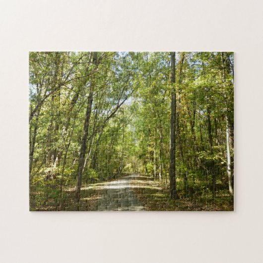 コロンビアメリーランドのキタマカンディ湖トレイル ジグソーパズル (横)