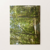 コロンビアメリーランドのキタマカンディ湖トレイル ジグソーパズル (縦)