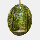 コロンビアメリーランドのキタマカンディ湖トレイル セラミックオーナメント (右)