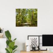 コロンビアメリーランドのキタマカンディ湖トレイル ポスター (ホームオフィス)