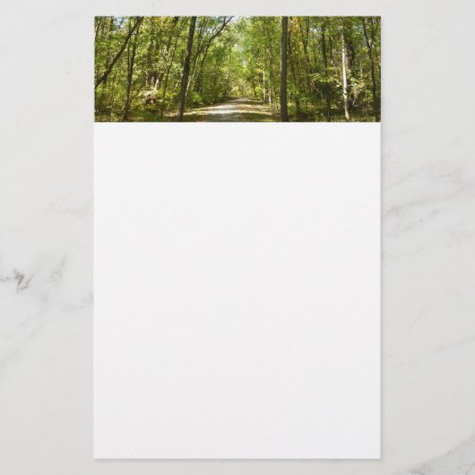コロンビアメリーランドのキタマカンディ湖トレイル 便箋 (正面)