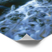 コロンビアリバーウォーターフォート素晴らし写真 ポスター (角)