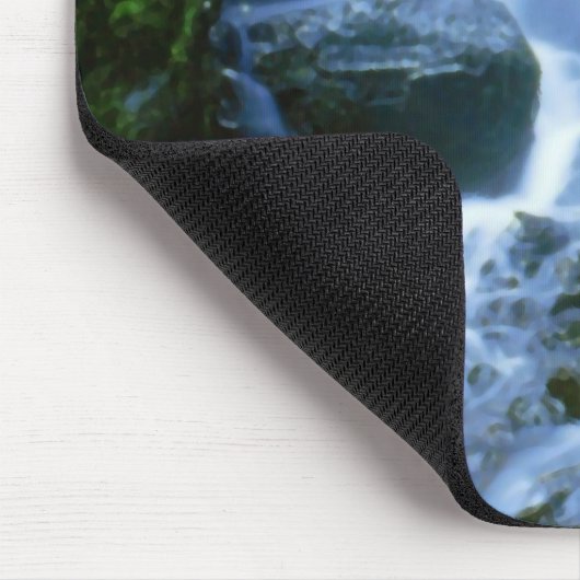 コロンビアリバーウォーターフォート素晴らし写真 マウスパッド (コーナー)