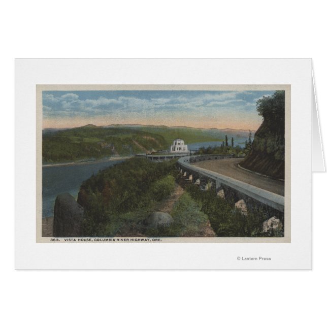 コロンビアリバーオレゴン – ビスタハウス (正面横)