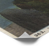 コロンビアリバーオレゴン – ビスタハウス ポスター (角)