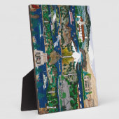 コロンビアリバーゲージ フォトプラーク (側面)