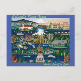 コロンビアリバーゲージ ポストカード