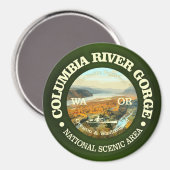 コロンビアリバーゴルジNSA マグネット (正面/裏面)