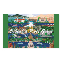 コロンビアリバーゴージェステッカー