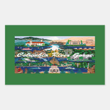 コロンビアリバーゴージェステッカー