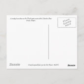 コロンビアリバーゴージェポストカード ポストカード (裏面)