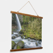 コロンビアリバーゴージェポニテール秋 吊り下げ型タペストリー (傾斜あり)