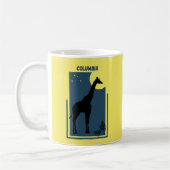 コロンビアリバーバンクス動物園カロライナヴィンテージキリン コーヒーマグカップ (左)