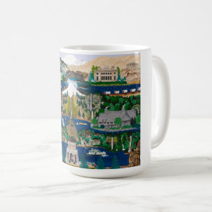 コロンビアリバー峡谷 コーヒーマグカップ