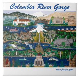 コロンビアリバー峡谷 タイル