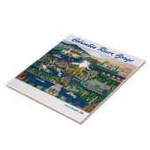 コロンビアリバー峡谷 タイル (側面)