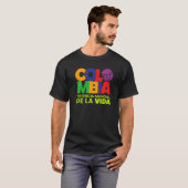 コロンビアレポテンシアムンディアルデラヴィダ Tシャツ (正面フル)