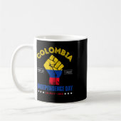 コロンビア共和国 独立記念日 1810-2023 コーヒーマグカップ (左)