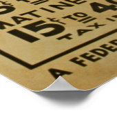 コロンビア劇場ヴィンテージポスター ポスター (角)