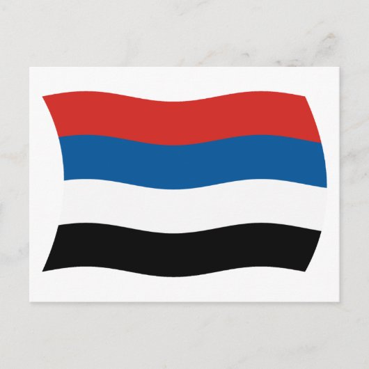 コロンビア国旗のはがき ポストカード (正面)