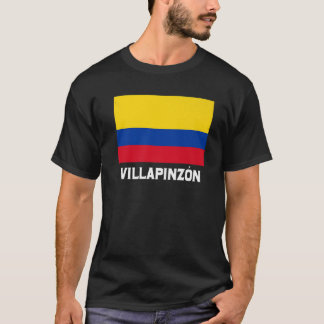 コロンビア国旗のエンブレムエスクードバンデラクル Tシャツ