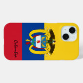 コロンビア国旗のケース、コロンビアファッション/スポーツ Case-Mate iPhoneケース (裏面 (横))