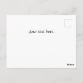 コロンビア国旗のパタカラフルーン ポストカード (裏面)