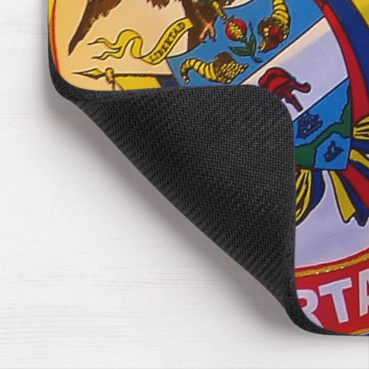 コロンビア国旗のマウスパッド マウスパッド (コーナー)