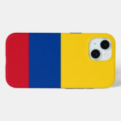 コロンビア国旗のApple iPhone 15 Case-Mate iPhoneケース (裏面 (横))