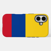 コロンビア国旗のApple iPhone 16 Case-Mate iPhoneケース (裏面 (横))