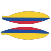 コロンビア国旗を持つフルサイズバスケットボール バスケットボール (パネル)