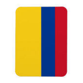 コロンビア国旗を掲げた愛国的なフレキシブル磁石 マグネット (縦)