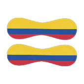 コロンビア国旗を掲げた愛国的野球 野球ボール (パネル)