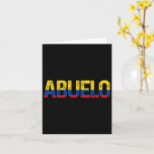 コロンビア国旗プライドコロンビア・ファーザーズ・デイ カード (黄色い花)