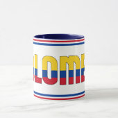 コロンビア国旗愛国コーヒー マグカップ (中央)
