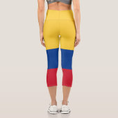 コロンビア国旗 カプリレギンス (裏面)