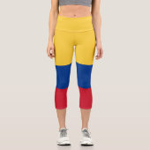 コロンビア国旗 カプリレギンス (正面)